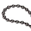 Terahertz Beaded Necklace Fashionable Rectangular Pendant Soreness Relief Energy Stone