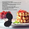 Mini Waffle Maker Stick Proof Double Sided Round Multifunctional Breakfast
