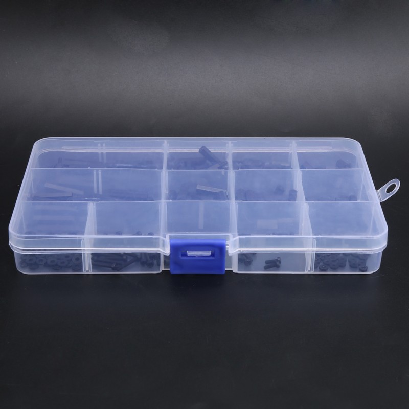 320pcs M2 Nylon Male to Female Hex Spacers Screw Nut