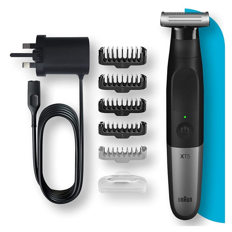 Braun Beard Trimmer, Hair Trimmer, Body Hair Trimmer, Washable, Black