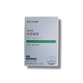 Dr. Lin [Seller Herb Food] Dr.Lin Zinc Selenium 800mg x 30 tablets 1 box / [셀러허브 식품] 닥터린 아연 셀렌 800mg x 30정 1박스