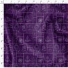 Soimoi Purple Rayon Fabric Christmas Theme Party Printed Craft Fabric