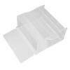 Rutin Chicken Feeder Automatic Clear Acrylic Bird Cage Feeder for