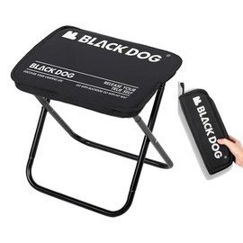 Naturehike Blackdog Folding Chair, Ultra Lightweight, 0.7 lbs (0.32 kg), Load Capacity 264.6 lbs (120 kg), X-Shaped Construction, High Strength, Abrasion Resistant, Aluminum Alloy, Outdoor Stool