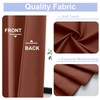 Simplebrand Terracotta Valance for Windows, Short Blackout Curtains for Kitchen/Small