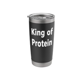 King of Protein Stainless Steel Insulated Tumbler