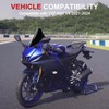 Motorcycle Windscreen for YZF R15 V4 2021-2024, Motorcycle Front Windshield