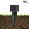 1 Pcs 6"x6" Fence Post Anchor Ground Spike 22"(Actual 5.6"x5.6")