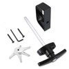 QANVEE 6½" Stem Shed Door Latch T-Handle Lock Kit with