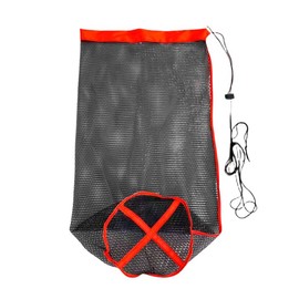 Ieron 1 Set Fish Collection Bag Fishing Net Fishing Net Nylon Fishing Net Fish Fins Breathing Tube Mesh Bag Fishing Net with Storage Bag