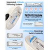 Electric Nail Clipper 3 in 1 Electric Nail Trimmer with