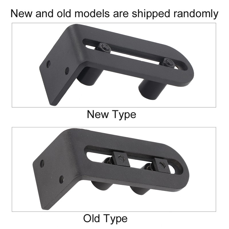 Carbon Steel Adjustable Sliding Floor Guide for Barn Door (Double
