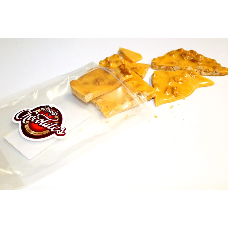 Lang's Chocolates Peanut Brittle 8oz bag
