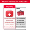 Gatycallaty First Aid Bag Empty Emergency Treatment Medical Bags Multi-Pocket
