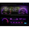 newlineperformanceLED Pink LED Cluster + Climate Bulb KIT for Honda