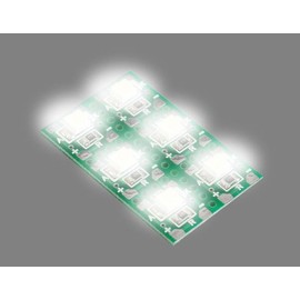 Elekit LK-ST1 Chip Parts Soldering Practice Kit, White LED