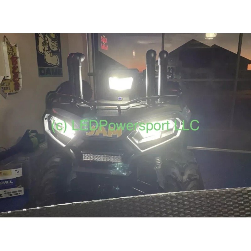 FT Direct Fit LED Headlights For 2014 Yamaha Grizzly 700