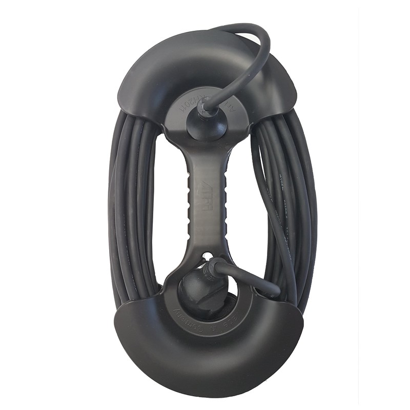 ViD® Cable Winder for Cable Length 2-25 m Black