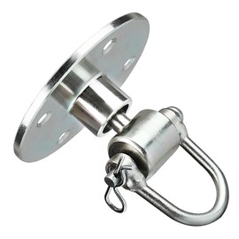 VGEBY Perchas para Sacos de Boxeo, Perchas para Montaje en Sacos de Boxeo, Ganchos Giratorios de Montaje en Hierro, Fácil Instalación, Accesorio de Boxeo en el Techo para Entrenamiento