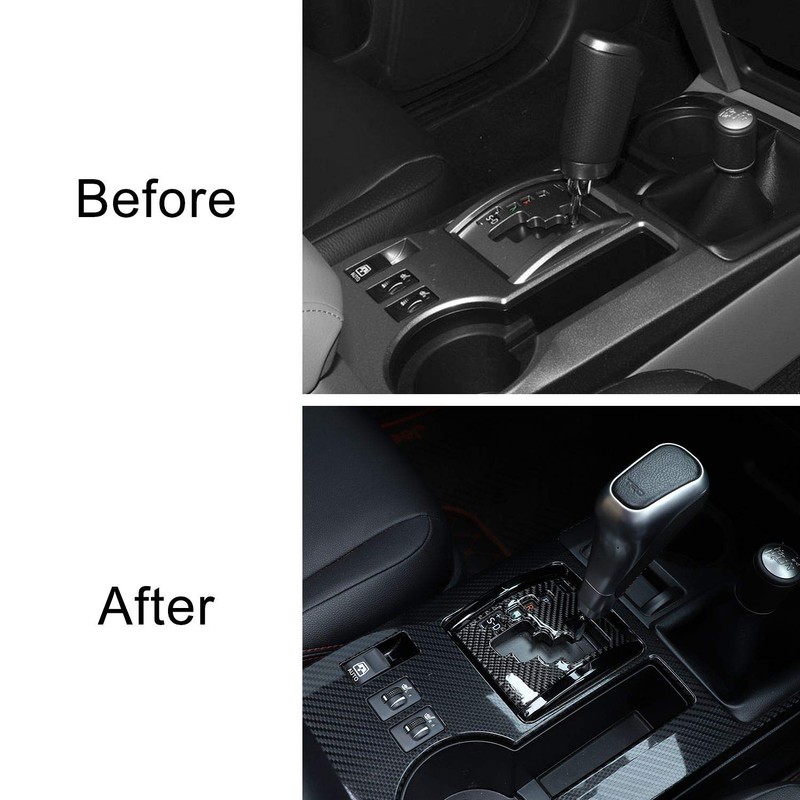 Voodonala for 4Runner Real Carbon Fiber Gear Shift Shifter Transmission