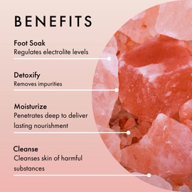 Beaute DE Provence Pink Himalayan Bath Salt with Rose Petals - 100% Natural Aromatherapy & Relaxation - Ylang Grapefruit Essential Oil Bath Salts for Women - Cruelty-Free, Revitalize & Soothes Skin