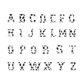 Lantine Football Letter Necklace A-Z Football Pendant Stainless Steel Letter Chain 55 cm Chain Football Gifts, Stainless Steel