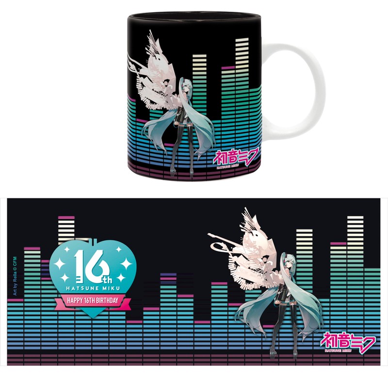 ABYSTYLE – Taza de cumpleaños Miku de Hatsune Miku