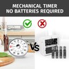 Visual Kitchen Timer, 60 Minute Mechanical Timers for Home Cooking