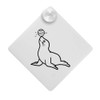 'Seal Playing' Suction Cup Car Window Sign (CG00026977)