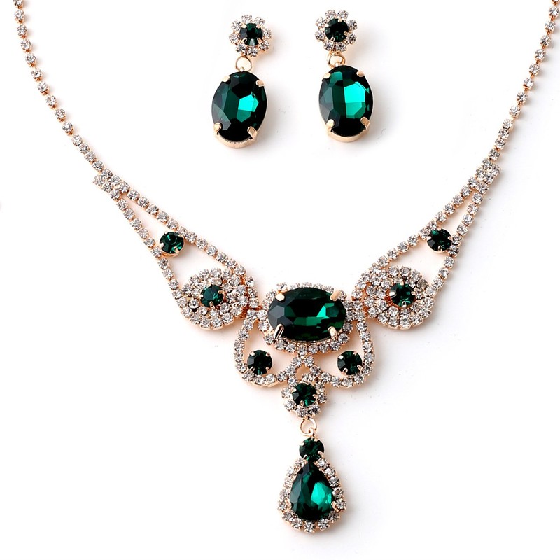 Topwholesalejewel - Juego de joyas con forma de corona en