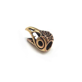 Drachensilber Beard jewellery, Celtic bronze, Viking jewellery, Celtic knot, hair jewellery, pearl, beard dreadlocks, men and women