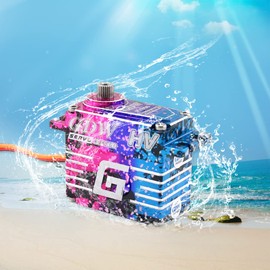 GDW IPX896 43Kg Coreless Servo Motor Brushless Metal Gear Digital Servo High Torque Waterproof for 1/8 1/10 RC Car TRX4 TRX6