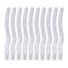 100Pcs Spiral Binding Coils Plastic Dia 9.5mm 3/8in 48 Teeth