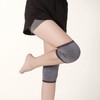 Unisex Summer Wool Running Knee Pads - Short Style for Air-Conditioned Rooms M/Light Gray 10ea
