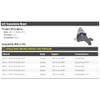 Left Automatic Transmission Mount - Compatible with 2014-2015 Honda Civic