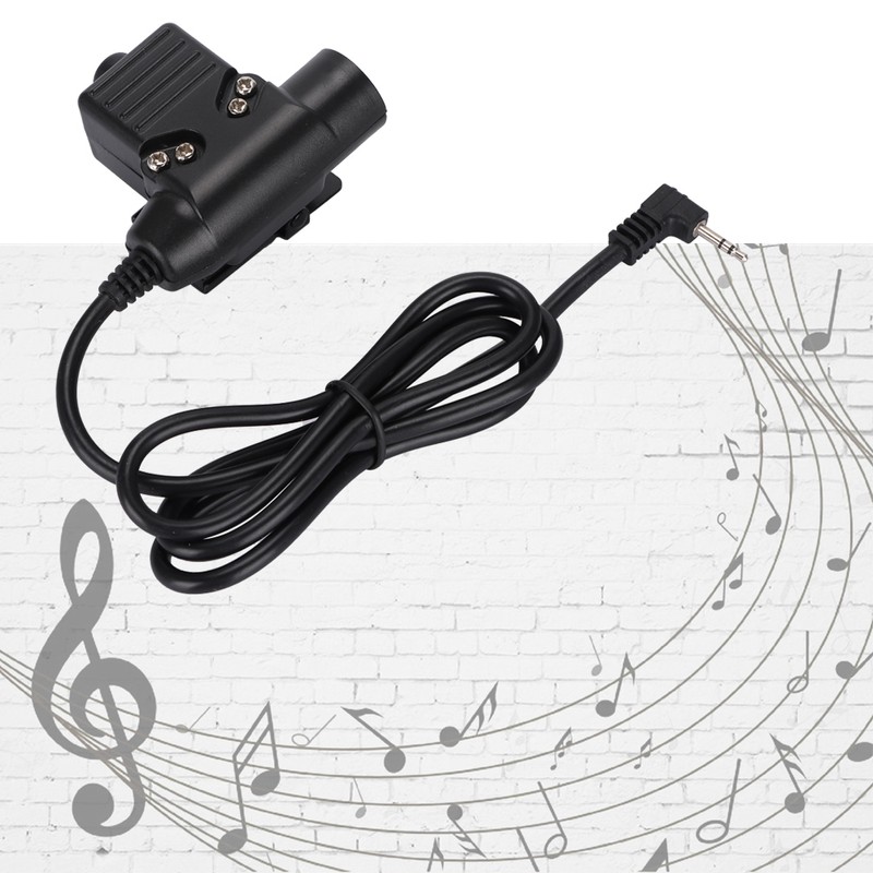 Multi Functional 2.5mm Single Hole PTT Cable Suitable For Radio