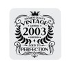 24th Birthday Gift for Men Vintage 2001 Aged to Perfection