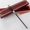 Wizard Wand 15in Length Wood Texture Durable PVC Resin Light