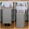 iEGrow Laundry Hamper with Lid, 110L Large Laundry Hamper with