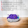 Articulated Manta Ray Figurine, 3D Printed Fidget Collectible for ADHD