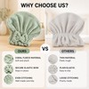 Hair Wrap Towel Set - Hair Towel Cap - Coral