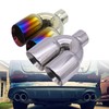 Madlife Garage 2.5" Inlet 3.5" Outlet Dual Exhaust Tip Stainless