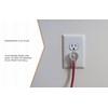 Woods 64600701 Decor Series 8-Foot Fabric Braided Indoor Extension Cord