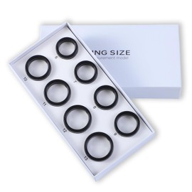 DEERLET Smart Ring Sizing Kit - Ring Size Measurement Mold - 8 Sizes to Choose from -6 to 13 - Purchase Smart Ring can Refund Ring Size Mold fee
