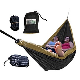 Trek luz Engranaje Hamaca Doble – El Original de la Marca de Nailon para Uso Todos los Camping, Senderismo, y Aventuras al Aire última intervensión