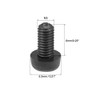 uxcell M3x6mm Threaded Nylon Phillips Cross Pan Head Machine Screws