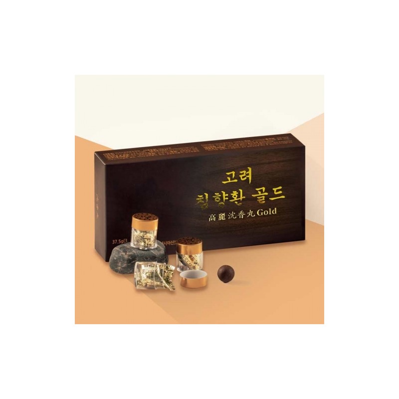 Goryeo Aloeswood Pill Gold 3.75g x 10 Pills / 고려