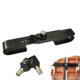 WJSKDQ Adjustable Steel Cargo Door Lock Shipping Container Locks Cargo Door Lock 2 Keys for Semi Trailer Trucks and Containers