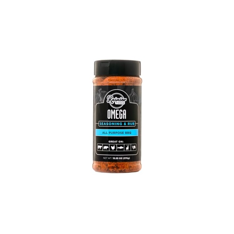 Omega All-Purpose Rub - Rainier Foods, 13.25oz (2 Pack)