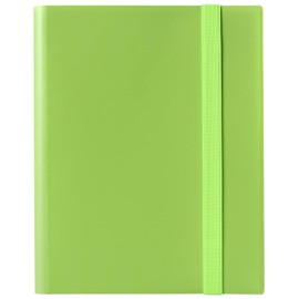 GEAoffice Card Binder, 9 Pockets Trading Card Album Folder, 360 Side Loading Pocket Binder for Yugioh, MTG and Other TCG, Light Green